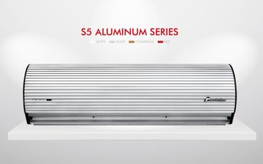 2025 Nouveau ventilateur en argent en aluminium de 150 cm refroidissant la porte de l'air pour le supermarché