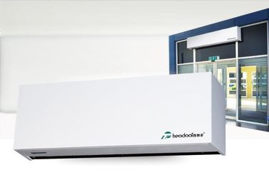 Série de chauffage électrique 2025 Centrifugeur à vent chaud Rideaux d'air chauffé pour portes 11-14m/s