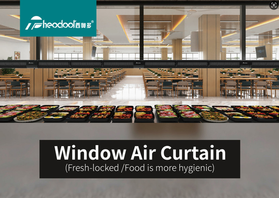 Réfrigérateur de fenêtre de mode Mini Rideau d'air