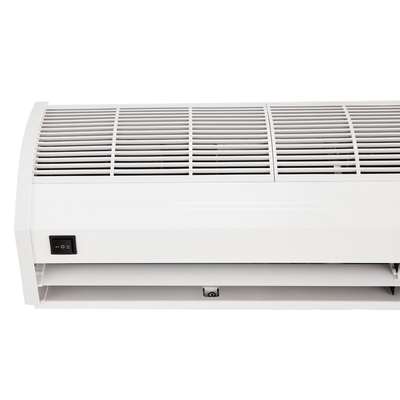 Ventilateur à rideau d'air compact 220V pour porte avec télécommande 2 vitesses
