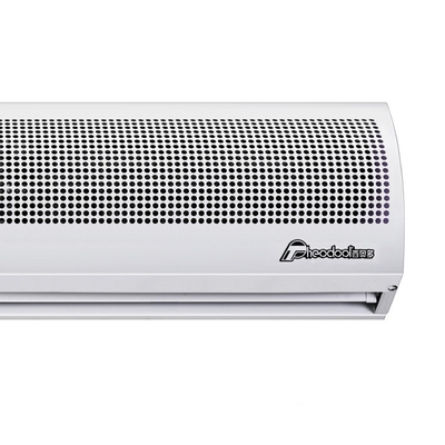 Rideau d'air noir compact de 0,9 à 2 m avec télécommande 220-240V