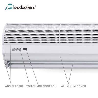 Rideau d'air en aluminium 230V 2000 m3/h avec télécommande