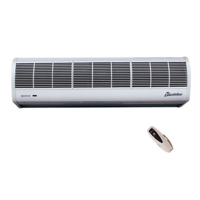 Rideau d'air en aluminium 230V 2000 m3/h avec télécommande