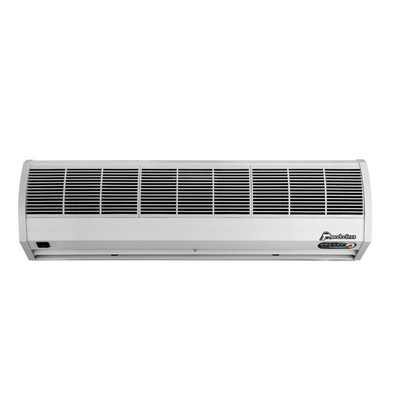 Rideau d'air en aluminium 230V 2000 m3/h avec télécommande