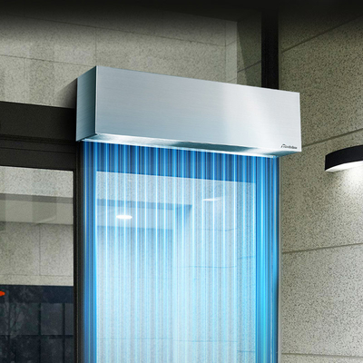 Rideau d'air en acier inoxydable SS304 de 1500 mm pour portes de 2,5 à 4 m