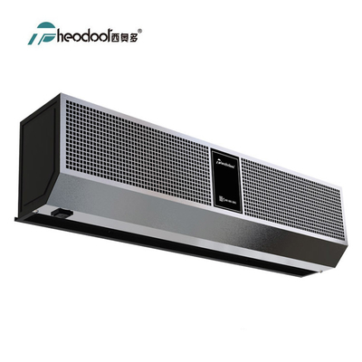 Rideau d'air BLDC en acier inoxydable 11m/s 7 vitesses Moteur CC
