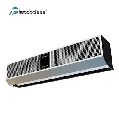 Rideau d'air BLDC en acier inoxydable 11m/s 7 vitesses Moteur CC