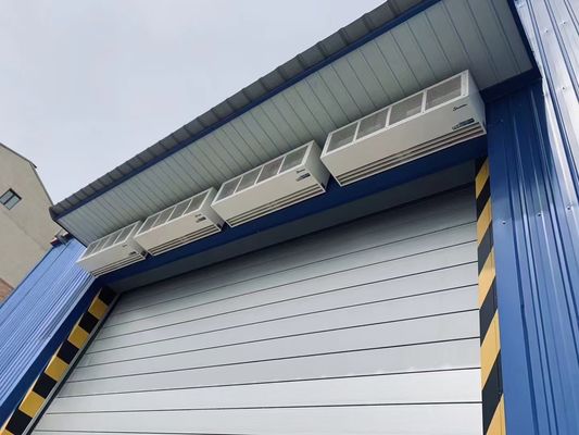 Heavy Duty Industrial Air Curtain with 25m/s Air Flow Speed and Single Phase or 3-Phase Power for Warehouse and Factory Use