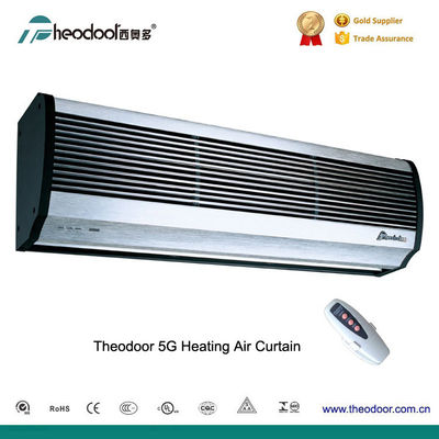 2025Theodoor 5G Silver Series Door Air Screen Rideau à air chaud avec éléments de chauffage PTC