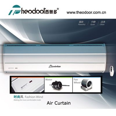 Modèle de rideau d'air 2025 FM-3509-L/Y Pour porte commerciale et hôtelière avec télécommande CE, UL Certifié