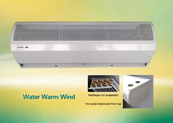 Série de ventilateur à évaporation d' eau 2025 Rideau d' air chauffant pour 1m, 1,5m, 2m Porte