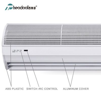 2025 Rideau d'air en plastique couvert ABS pour la porte de l'hôtel, du restaurant, du lieu et du magasin Gardez l'air conditionné propre à l'intérieur
