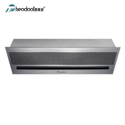 2025 SS304 Plafond argenté grand volume d'air Portes de rideau d'air en retrait