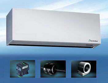 Série de chauffage électrique 2025 Centrifugeur à vent chaud Rideaux d'air chauffé pour portes 11-14m/s